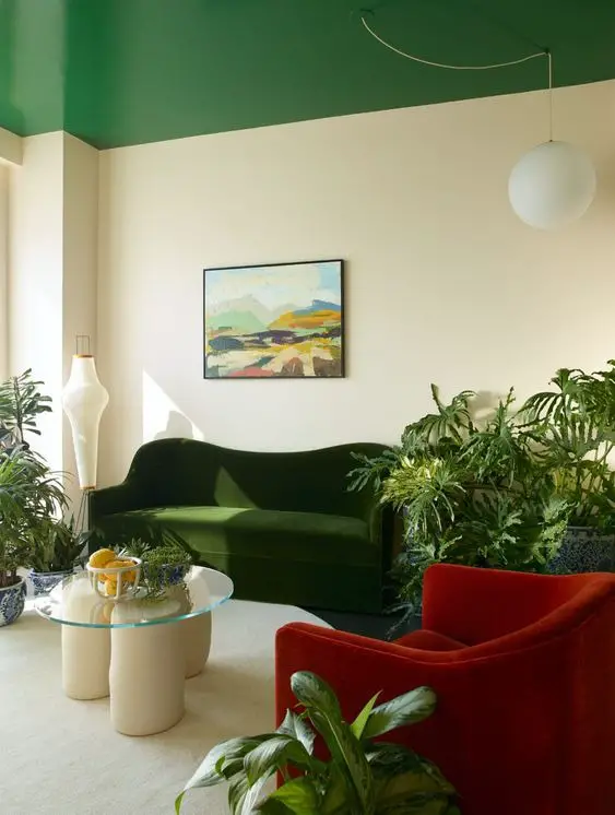 2024 White Living Room Designs: Modern Luxury, Grey Elegance, Black & White Timelessness, and Vibrant Pops of Red and Green