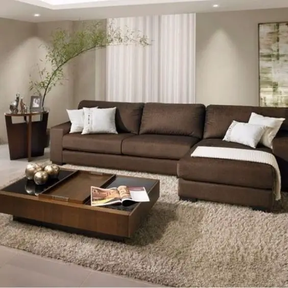 Unlocking Elegance: Modern Brown Living Room Designs 2024 - Luxury, Cozy Retreats, and Timeless Spaces