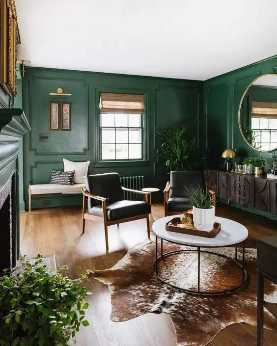 Revitalize Your Space: Modern Green Living Room Designs 2024 – Expert Tips for Small Spaces, Fireplaces, and Green Sofas