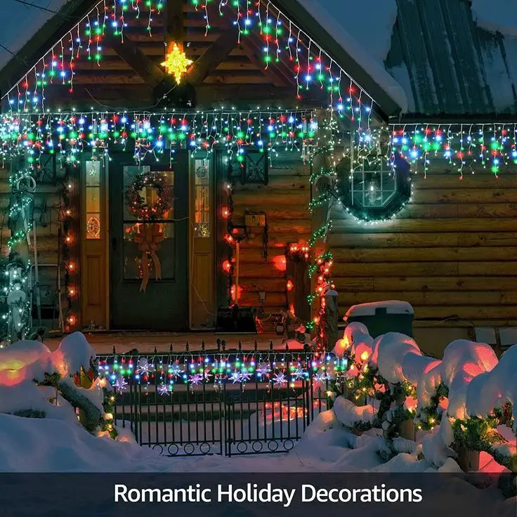 Transform Your Home with Red, White, and Green Christmas Lights Outside: 2023 Festive Brilliance