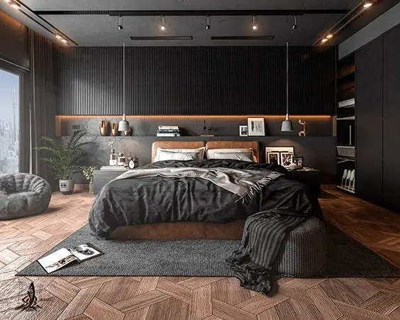 Embrace Timeless Elegance: Dark Bedroom Designs 2024 | Luxury, Minimal, Romantic - Your Gateway to Sophisticated Living