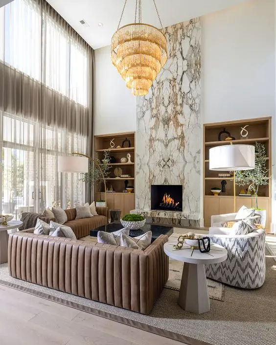 Discover 2024's Trendsetting Living Room Wall Designs: Modern Luxury, Bohemian Flair, and Indian Elegance Unveiled