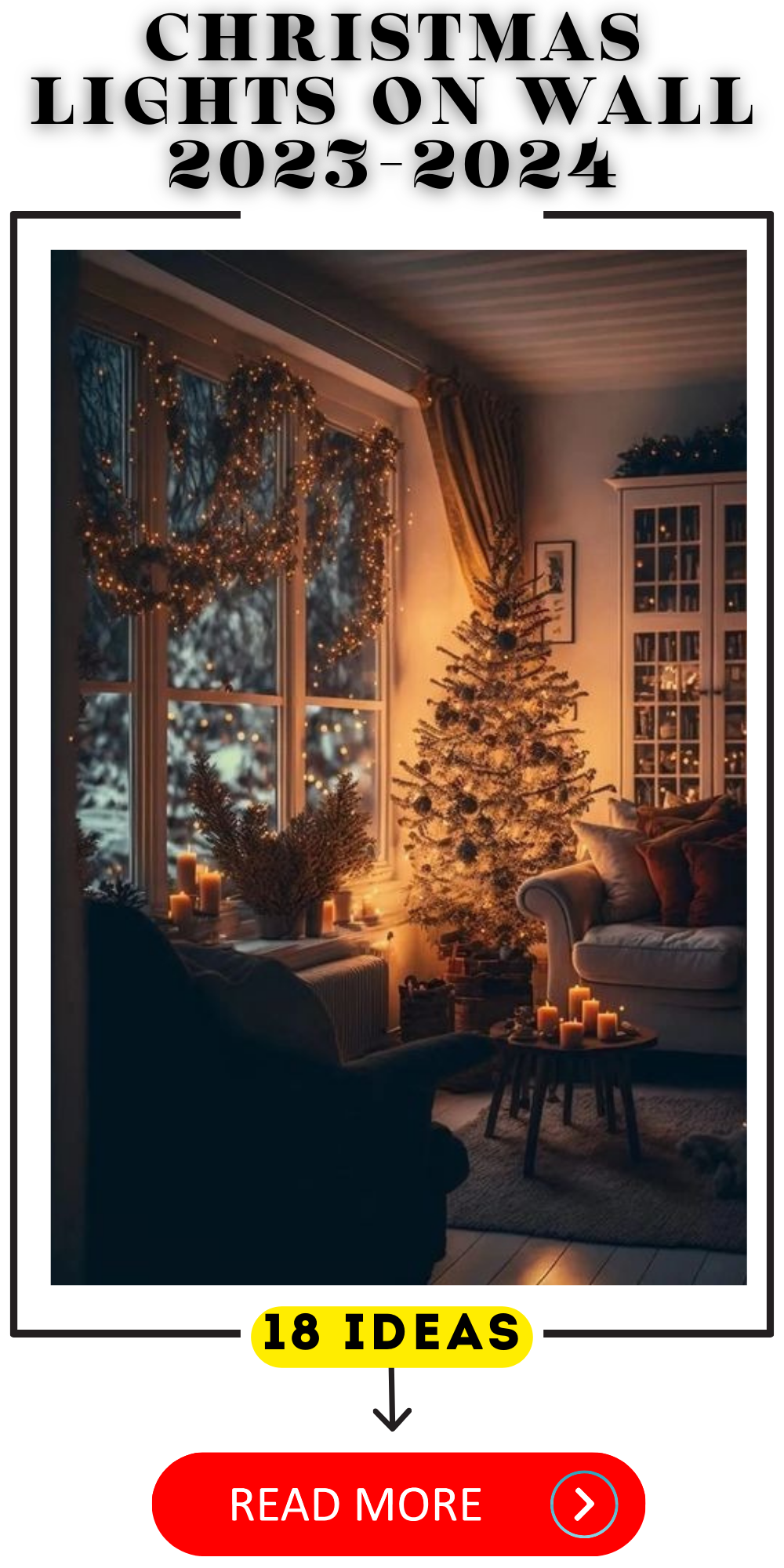Transform Your Space with Christmas Lights on Wall 2023: Ideas, Hanging Tips, and Aesthetic Brilliance