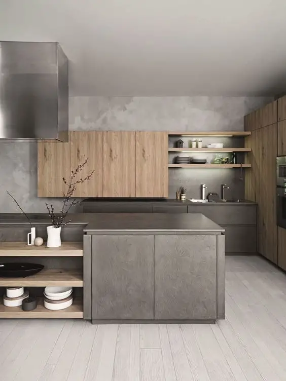 Unlocking Timeless Elegance: Grey Kitchen Designs 2024 | Modern Ideas, Decor, and Luxury Touches