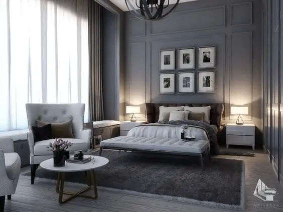 Mastering Elegance: Gray Bedroom Designs 2024 | Transform Your Space with Gray and White, Accent Walls, and Girl Bedroom Designs