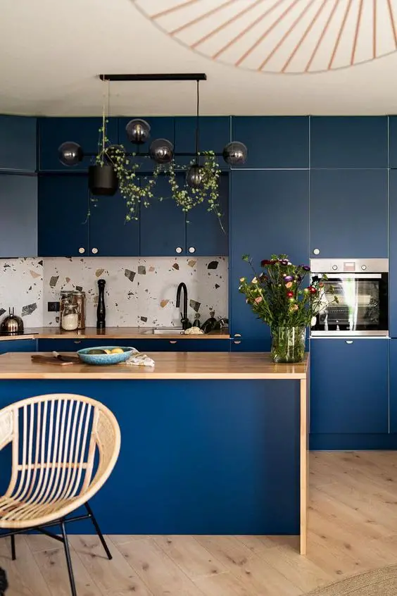 Unveiling Blue Kitchen Designs 2024: Modern Marvels, Greek Elegance, and Timeless Hues for Your Culinary Haven