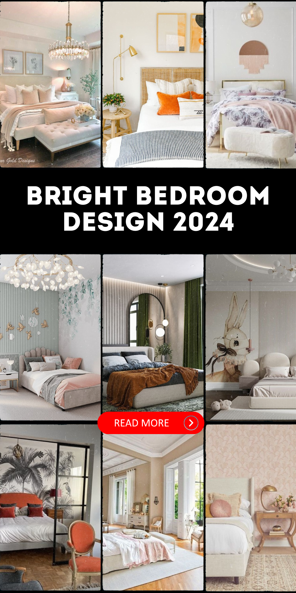 Unlocking Elegance: Bright Bedroom Design 2024 | Modern Luxury, Small Spaces, and Green Inspirations