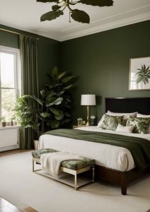 Transform Your Space Green Bedroom Designs 2024 Sage Mint Luxury   91 20 212x300 