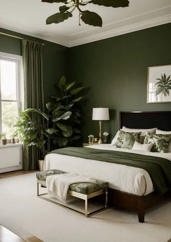 Transform Your Space Green Bedroom Designs 2024 Sage, Mint, Luxury