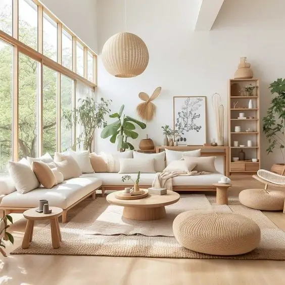 Explore Trendsetting Living Room Designs with Balconies in 2024 | Elevate Your Space with Modern Aesthetics and Indian Flair