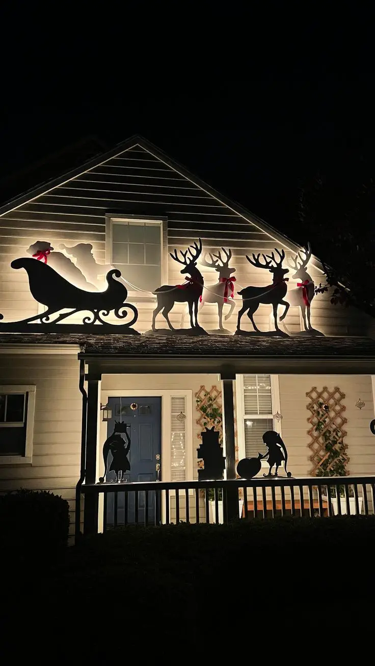 Transform Your Outdoor Space: Christmas Decor Ideas 2023 | Lights, Trees, and Elegance Await!