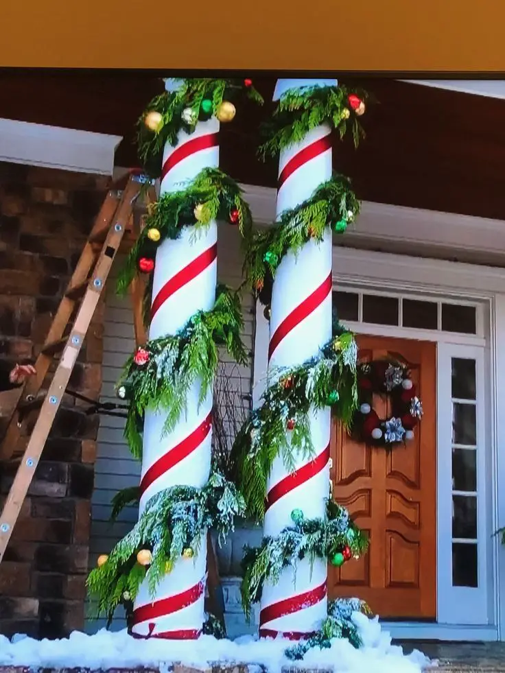 Transform Your Outdoor Space: Christmas Decor Ideas 2023 | Lights, Trees, and Elegance Await!