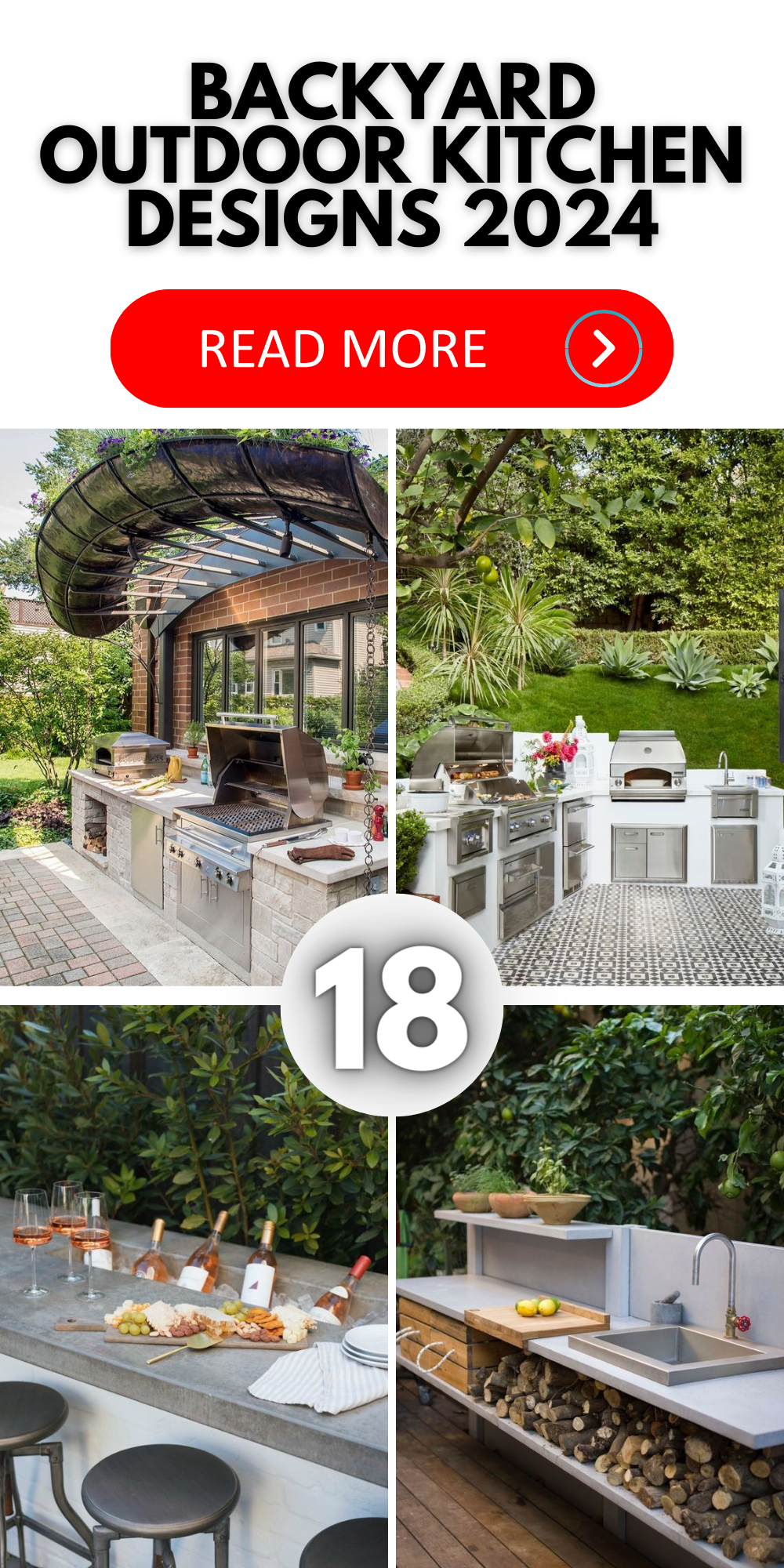 Stylish 2024 Outdoor Kitchen Trends for Chic Backyard Living Spaces