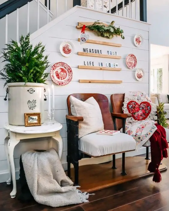 Transform Your Space with Rustic Valentine Home Decor 2024: A Fusion of Farmhouse Elegance and Romantic Day Decorations