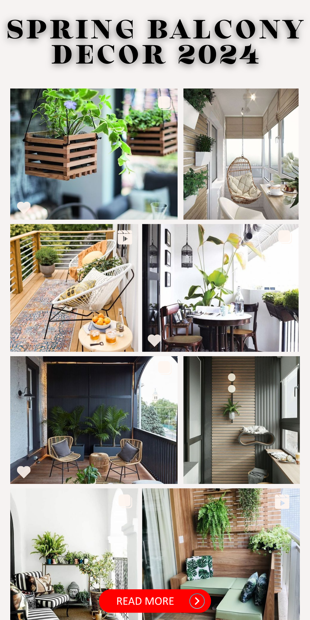 2024 Spring Balcony Decor Trends: Fresh Looks for Modern Apartments