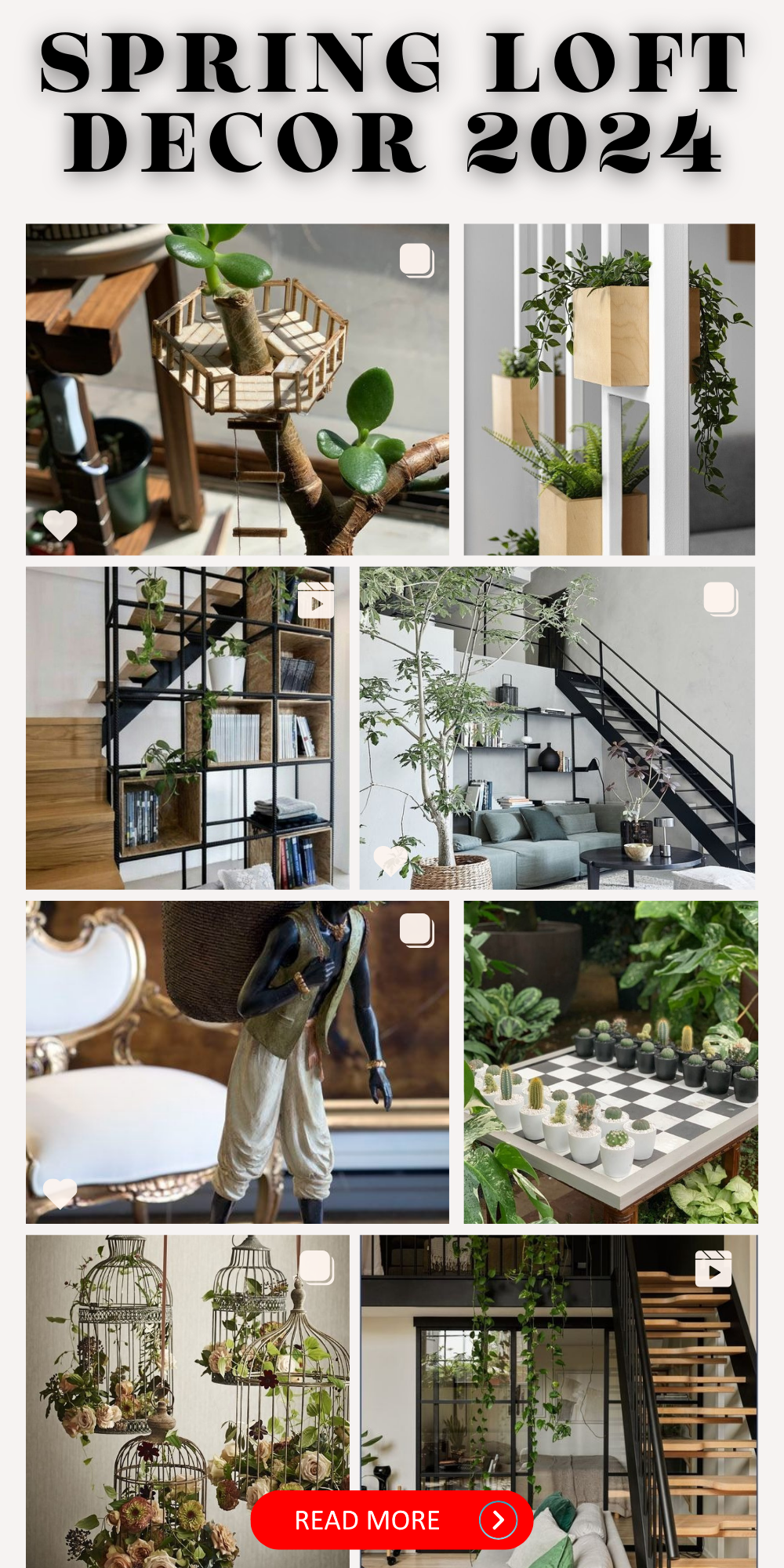 2024 Spring Loft Decor Trends: Refresh Your Space with Greenery