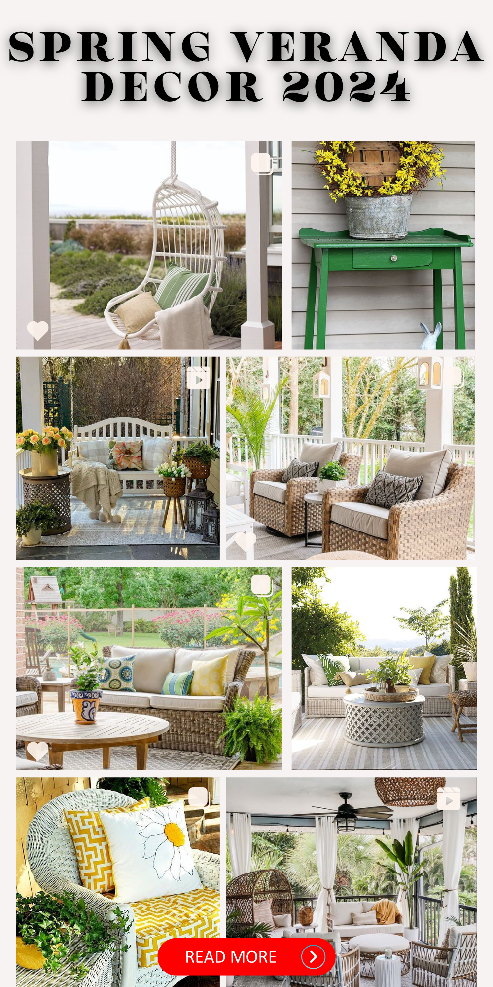 2024 Spring Veranda Decor Trends: Refresh Your Outdoor Space