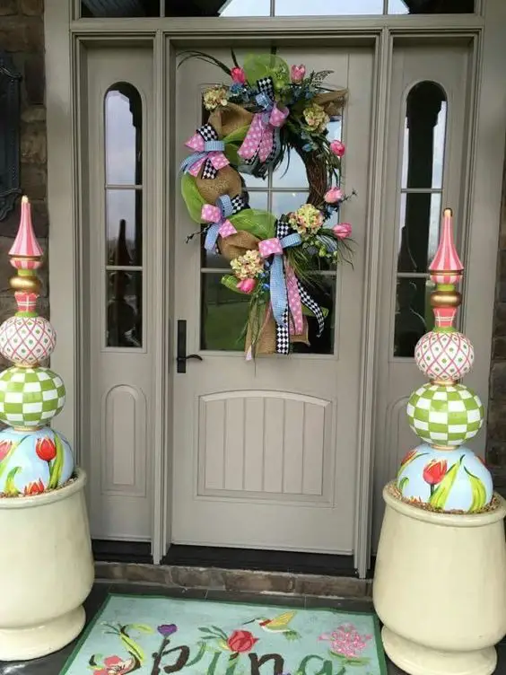 Elevate Your Space with Easter Front Porch Decor 2024: Rustic Charm, Vintage Elegance, and Modern Flourishes Await