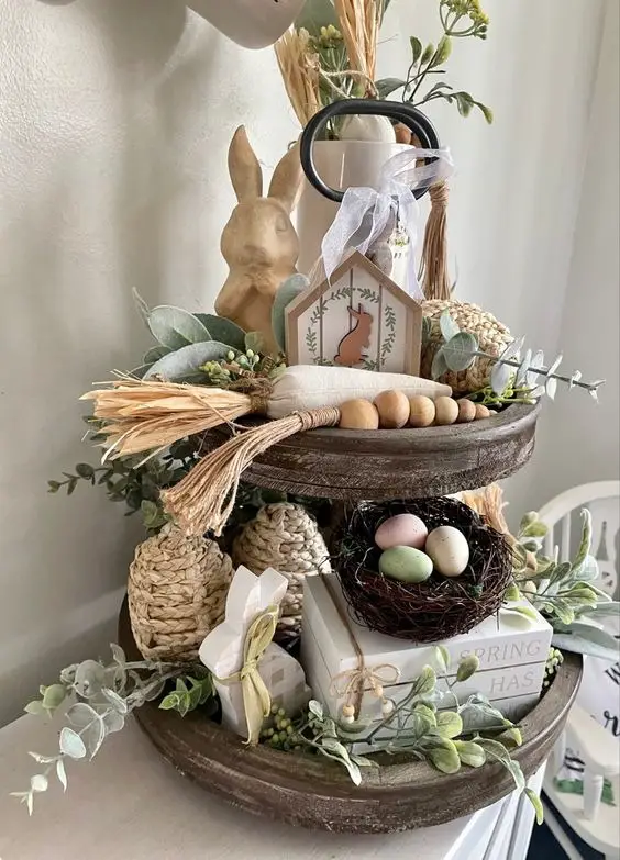 Discover Modern Farmhouse Easter Decor Ideas | Elevate with Hobby Lobby Finds & Creative Kitchen Inspirations