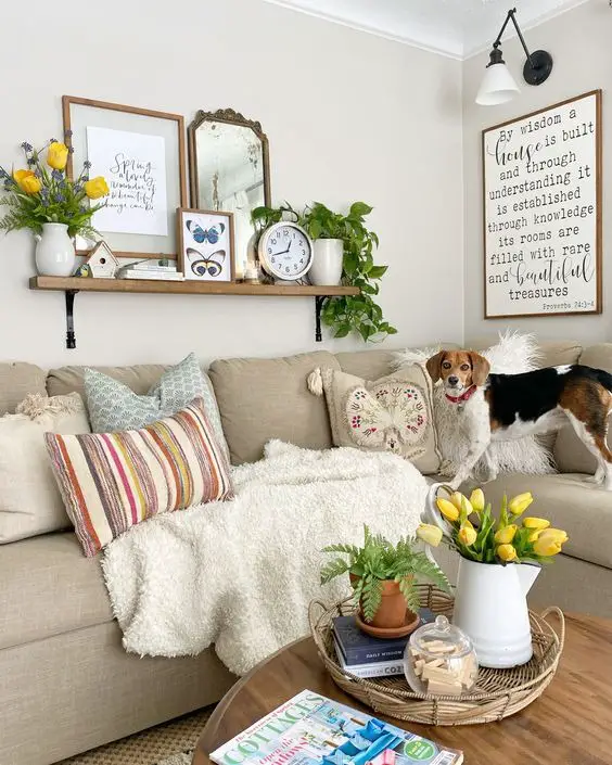Refresh Your Space with Trendy Spring Couch Decor Ideas 2024
