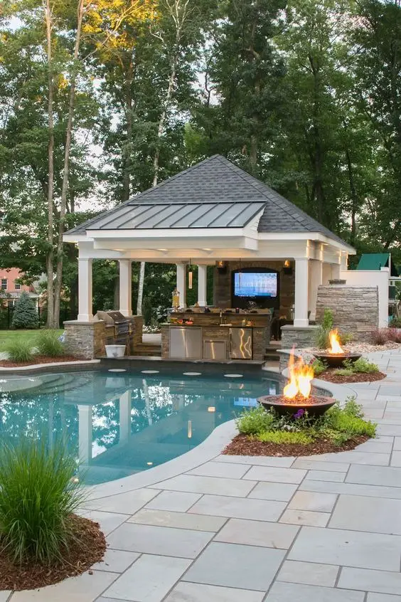 Elegant Patio Design Ideas for Your Dream Poolside Oasis