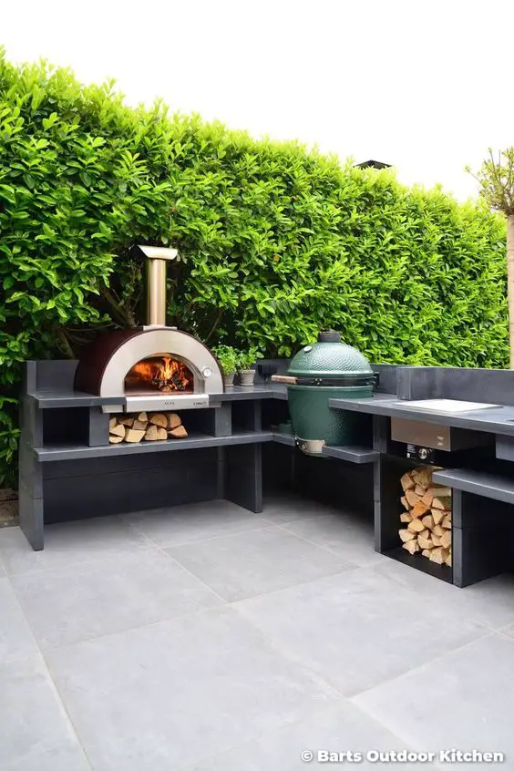 2024 Luxury & Rustic Modern Backyard Kitchens – Design Trends