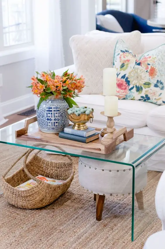 Fresh Spring Coffee Table Decor Ideas for Chic Home Vibes