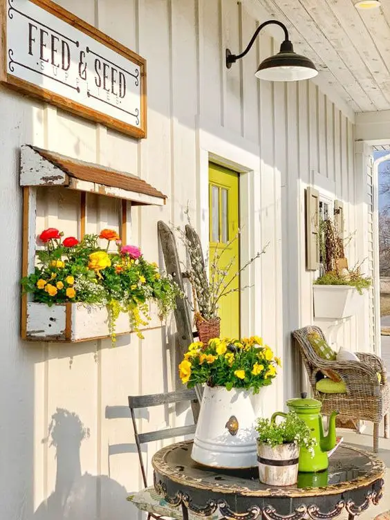 2024 Spring Porch Decor: Fresh Farmhouse & Modern Outdoor Ideas