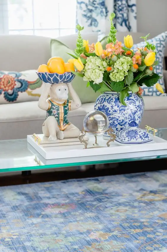 Fresh Spring Coffee Table Decor Ideas for Chic Home Vibes