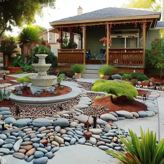 Transform Your Home: 2024 Trends in Low Front Porch Landscaping for a Budget-Friendly, Maintenance-Free Oasis