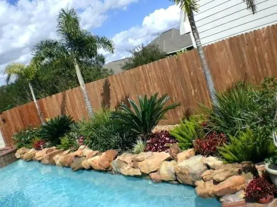 Mastering Poolside Paradise: Landscaping Around Pool 2024 - Ideas, Privacy, and Tropical Elegance for Your Inground Oasis