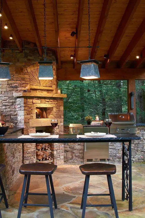 Discover Culinary Bliss: Backyard Outdoor Kitchen Designs - Modern, Rustic, Luxe Living, and More