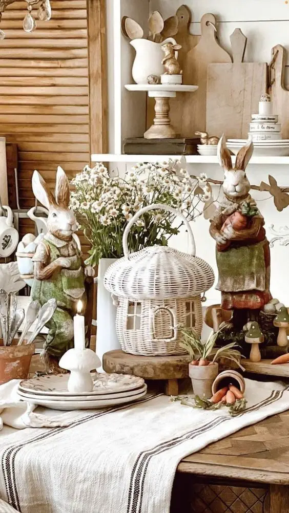 Mastering 2024: Timeless Elegance in Neutral Easter Decor - Ideas, Color Schemes, and Affordable Finds for Your Home