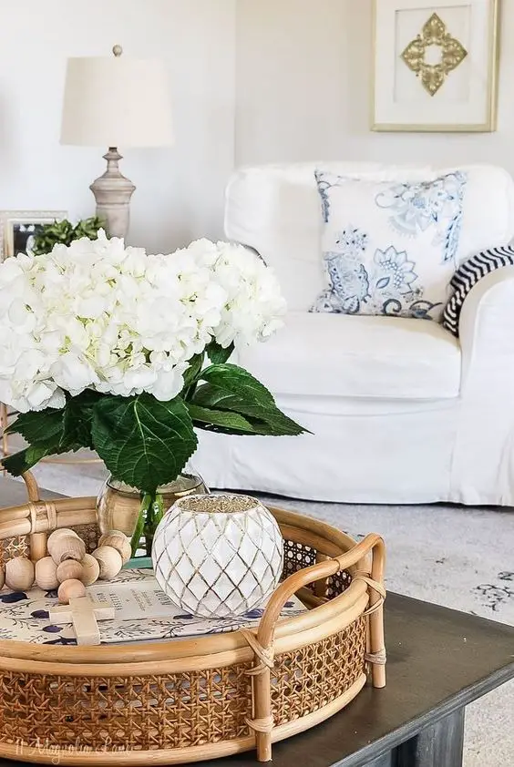 Fresh Spring Coffee Table Decor Ideas for Chic Home Vibes