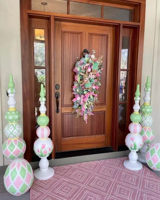 Elevate Your Space With Easter Front Porch Decor 2024 Rustic Charm   3.2 6 