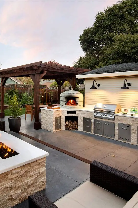 Discover Culinary Bliss: Backyard Outdoor Kitchen Designs - Modern, Rustic, Luxe Living, and More