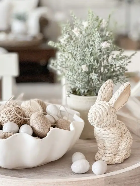 Elevate Your Living Space: Classy Easter Decor Ideas for 2024 | Modern & Farmhouse Designs