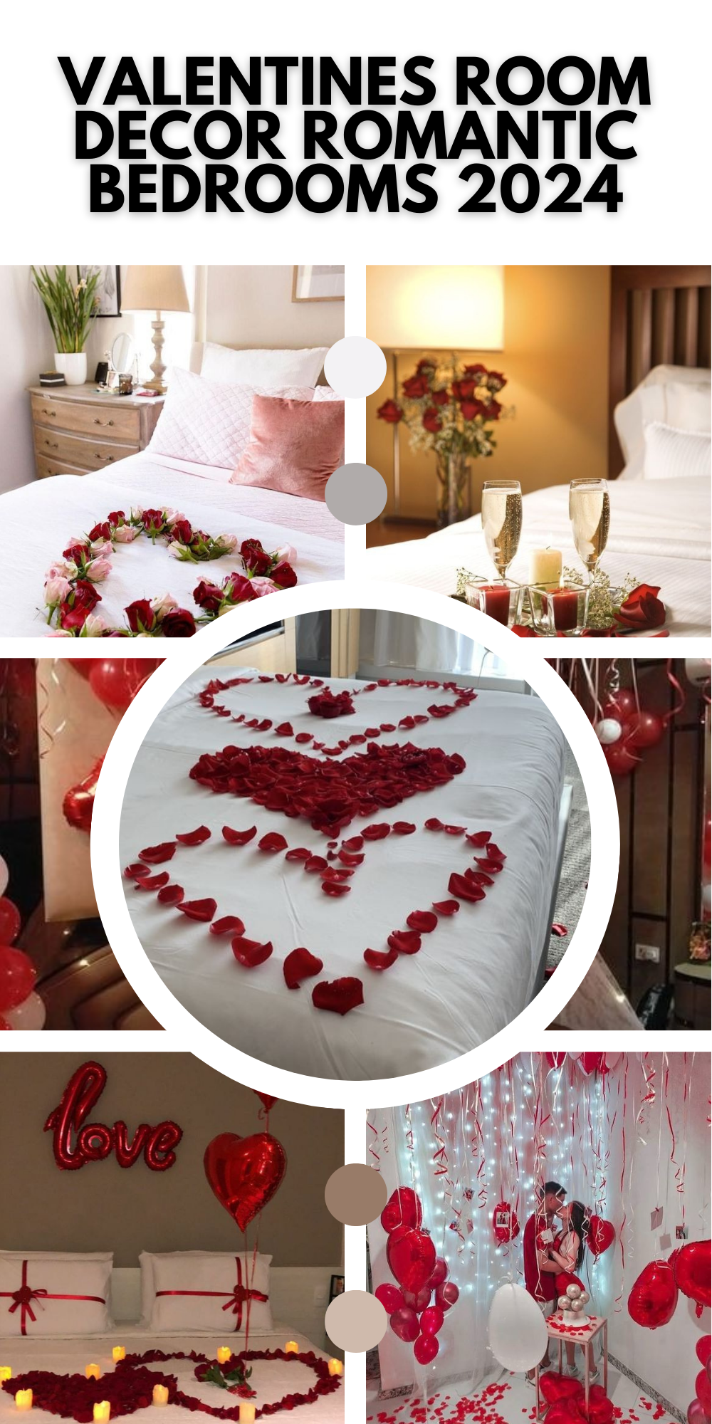 Transform Your Space: Romantic Valentines Room Decor Ideas 2024 for Him | Cozy and Simple Bedrooms with Rose Petals
