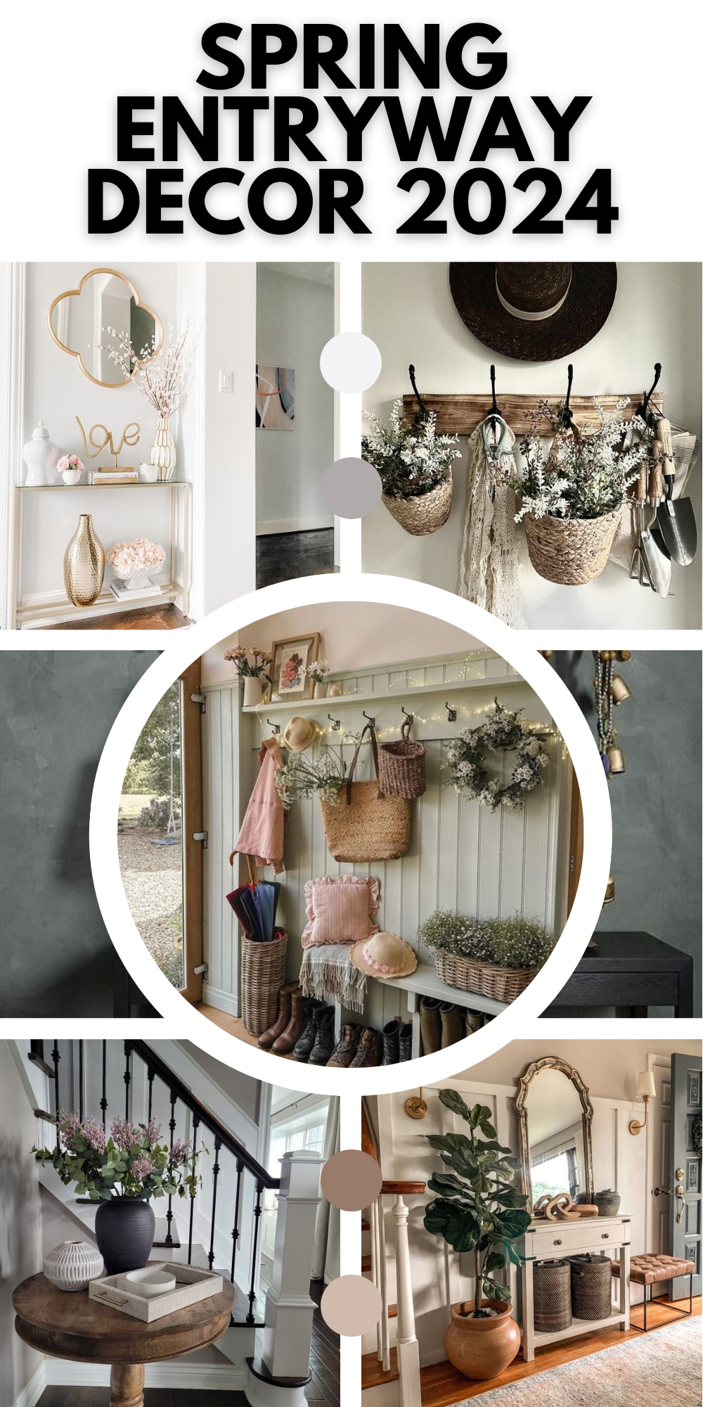 2024 Spring Entryway Decor: Fresh Ideas for Stylish Welcomes