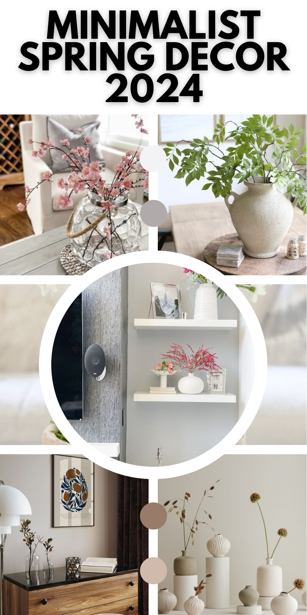 Chic Minimalist Spring Decor Ideas for Fresh Home Trends 2024