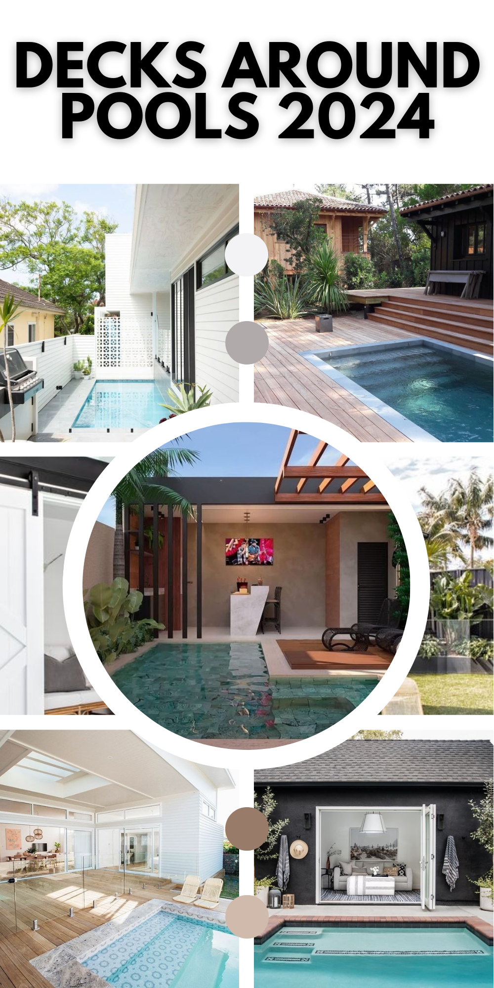 2024 Stylish Pool Decks: Ideas & Privacy Designs for Homes