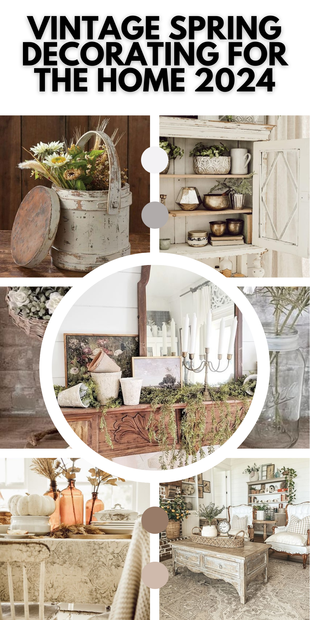 Chic Vintage Spring Decor Ideas for Home & Porch | Refresh 2024