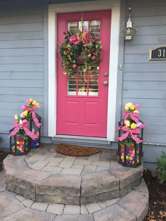 Elevate Your Space with Easter Front Porch Decor 2024: Rustic Charm, Vintage Elegance, and Modern Flourishes Await