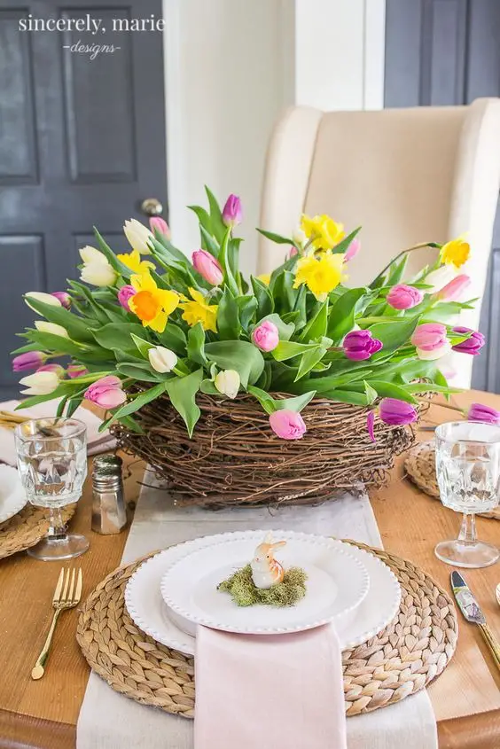 Spring Into Style Elevate Home Decor With 2024 Trends Easter Wreaths   41 10 