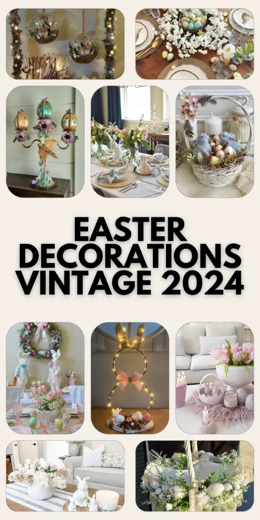 Easter Decorations Vintage 2024 Shabby Chic Farmhouse Elegance And   5 18 512x1024 