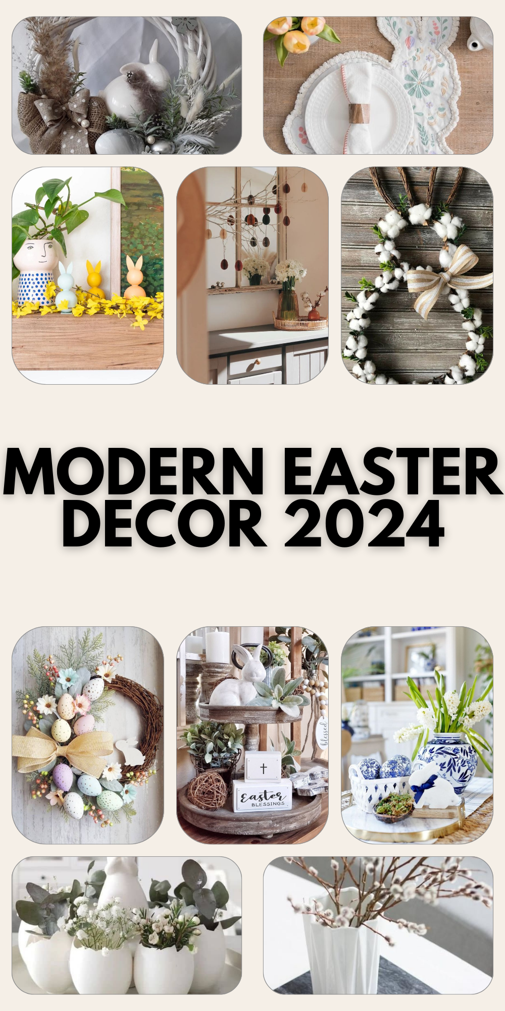 Unlocking Modern Easter Magic: Expert Tips for Chic Decor 2024 | Mid ...