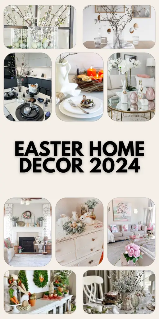 Easter Home Decor 2024 Transform Your Space With Ideas For Living Room   5 3 512x1024 