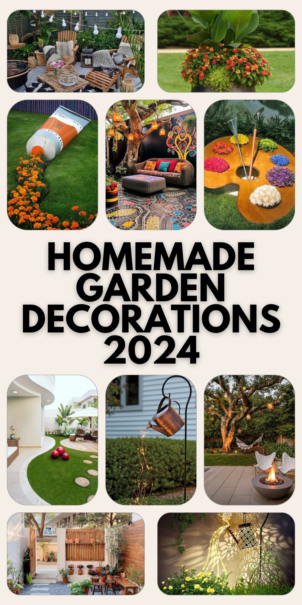Unique Homemade Garden Decor Ideas for Creative Outdoor Spaces – plixro.com