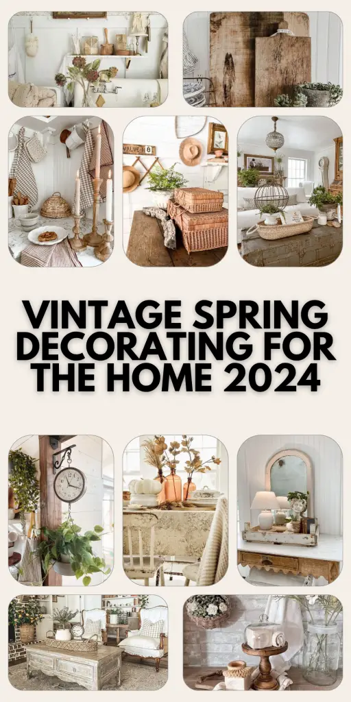 Chic Vintage Spring Decor Ideas For Home Porch Refresh 2024   5 45 512x1024 