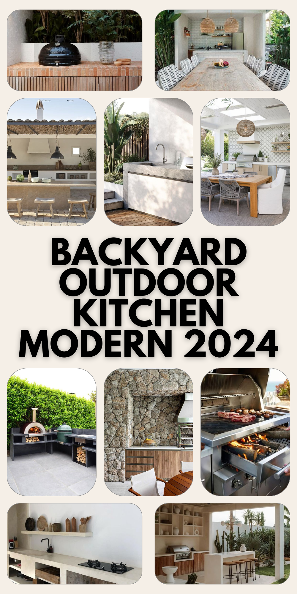 2024 Luxury & Rustic Modern Backyard Kitchens – Design Trends – plixro.com